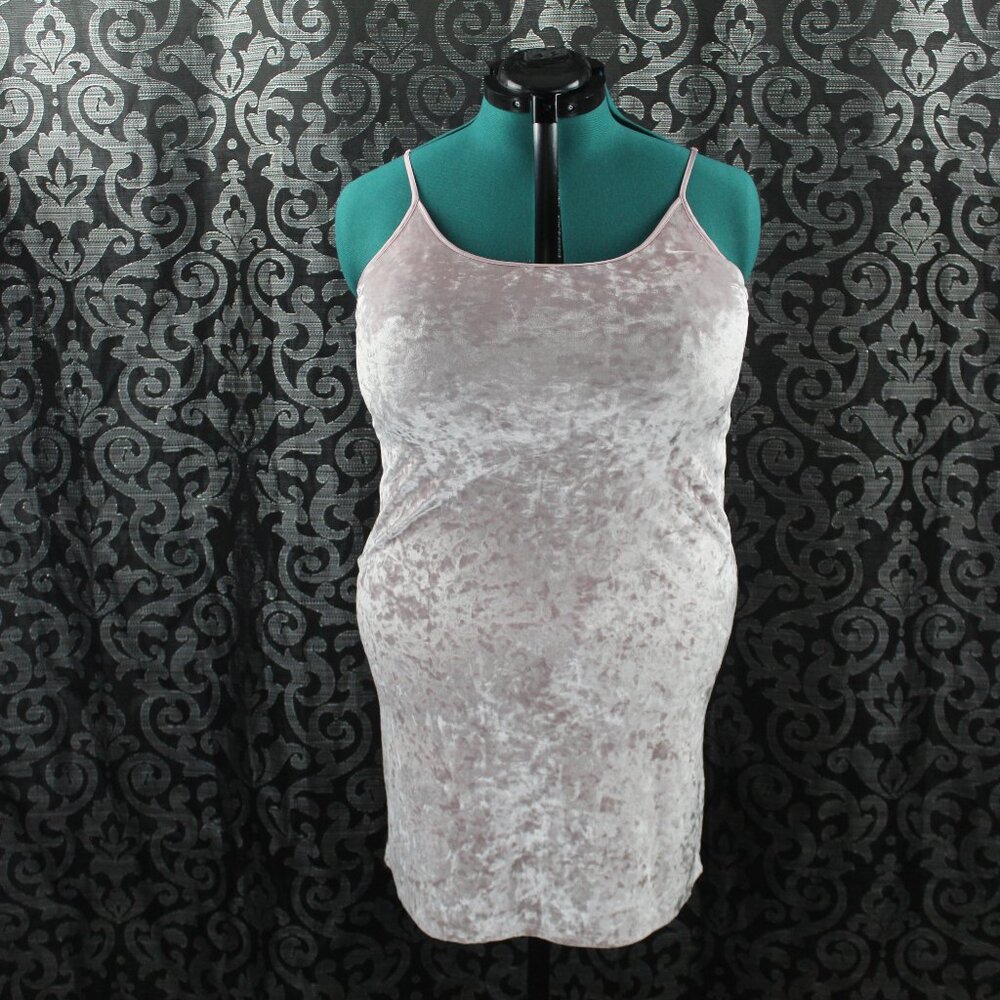 Victoria's Secret Pink Velvet Mini Dress L/1X